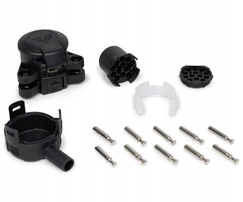 OBUDOWA GNIAZDKA HAKA HOL. 13 PIN AUDI TOUAREG ORYGINAŁ OD ASO