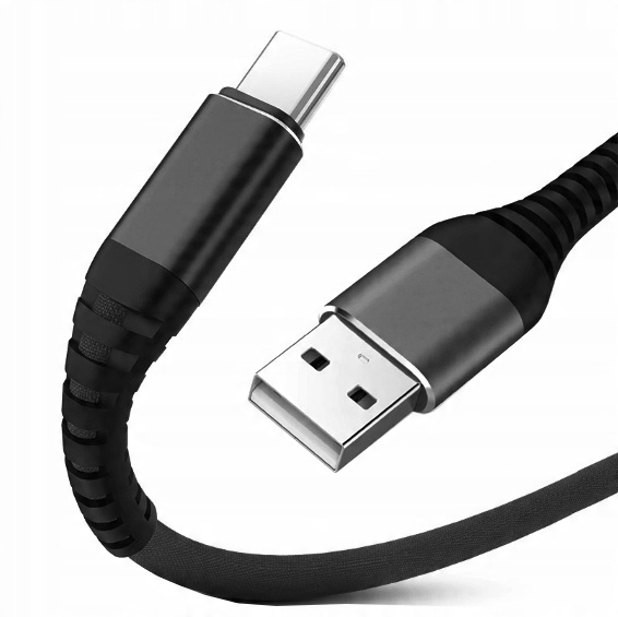 

Wzmacniany Kabel Typ-c Qc 3.0 Quick Charge 3,1A