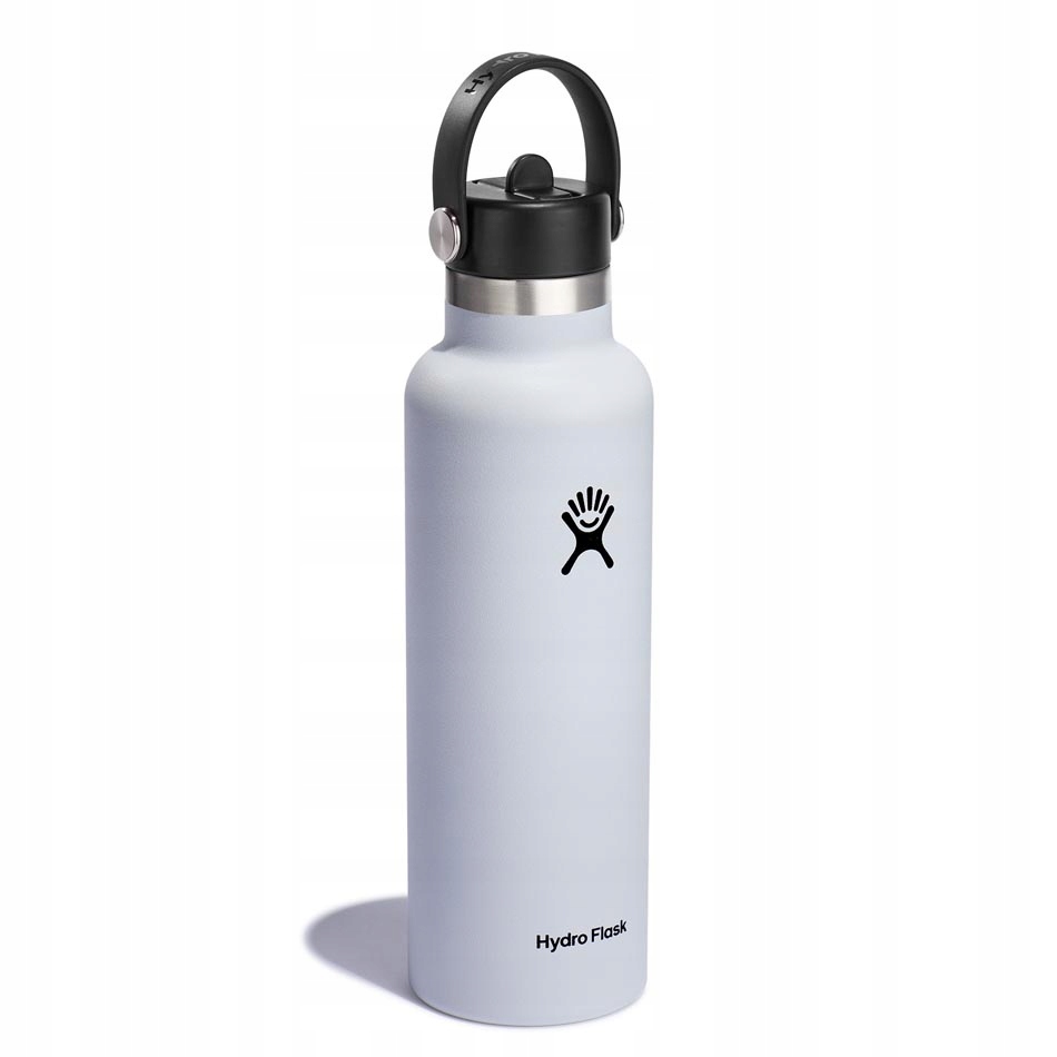Termoláhev (621 ml) Standard Mouth Flex Straw Cap White Hydro Flask