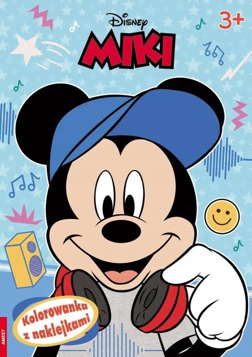 Miki Kolorowanka Z Naklejkami