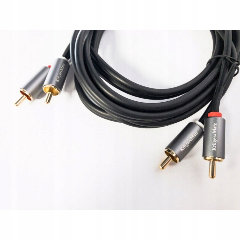 Kabel Kruger&matz KM1211 2x Rca (cinch) 2x Rca (cinch) 3 m