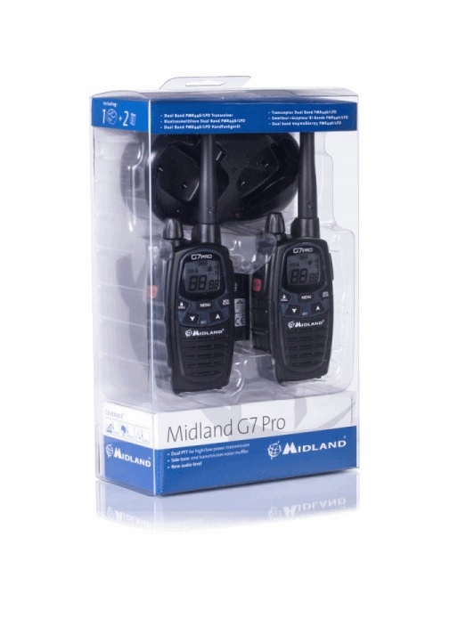 Krótkofalówki Midland G7 PRO kpl. 2 sztuk Model G7 PRO KOMPL