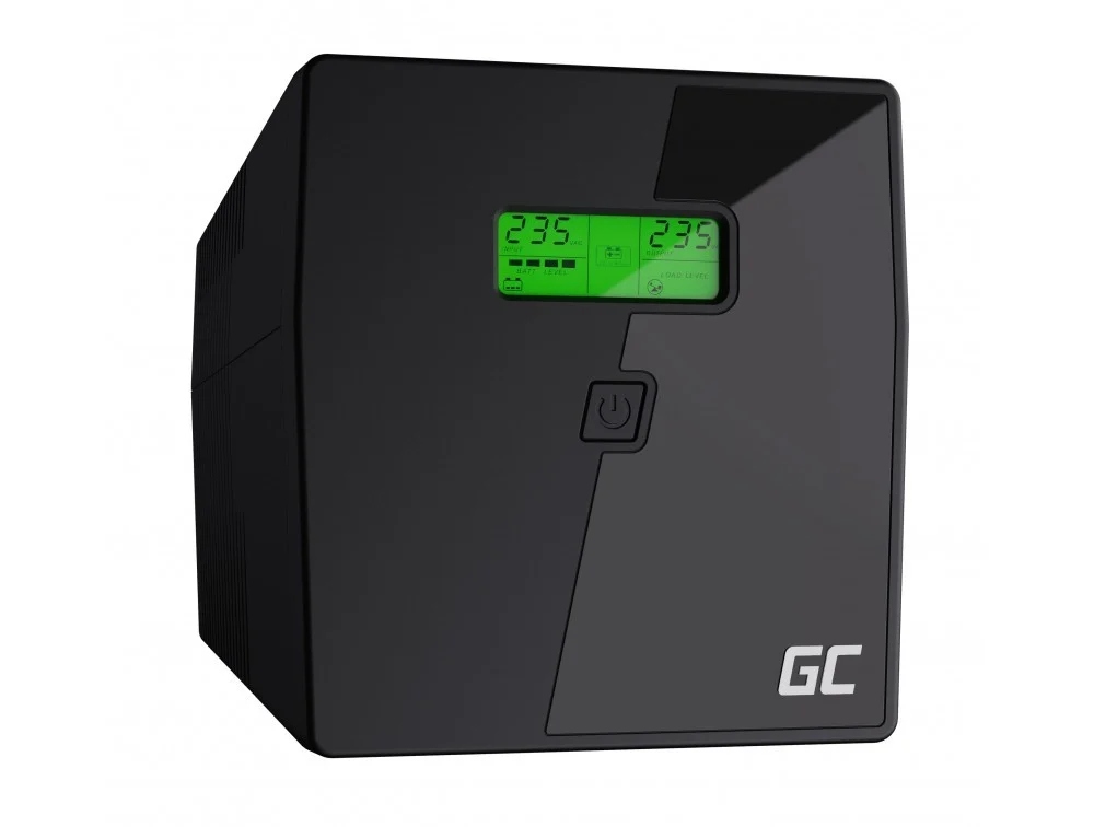 Záložný zdroj Ups Green Cell 1000VA 600W Power Proof