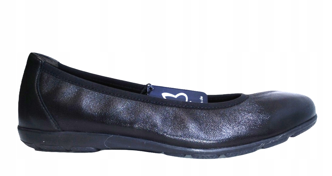 Baleríny Caprice kůže-komfort 22150-27 vel.36 černé