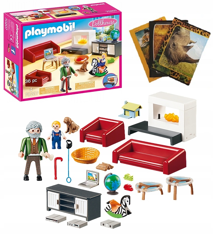 

Playmobil 70207 Przytulny Salon Dollhouse do 70205