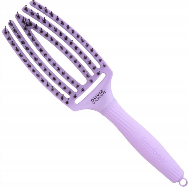 Olivia Garden FingerBrush Kartáč na rozčesávání vlasů, Grape Soda