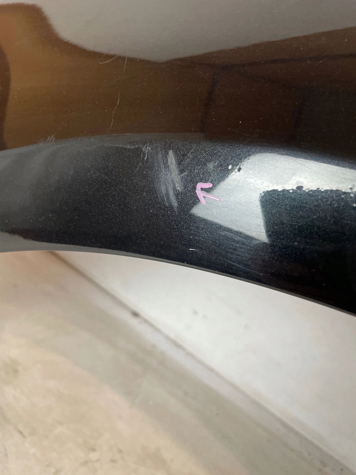 fender front front left Opel Astra IV J black