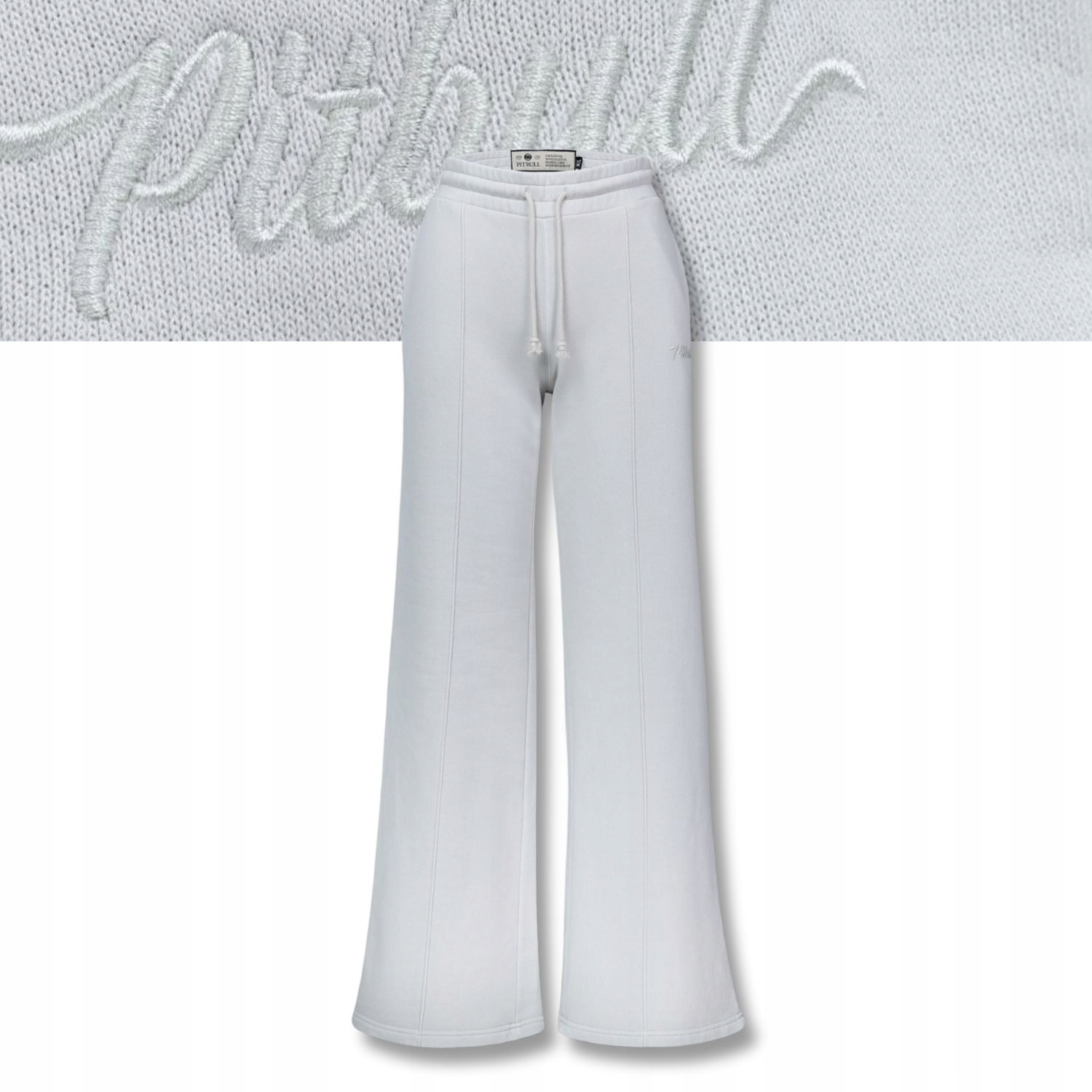 Dámské teplákové kalhoty Pitbull teplákovka s širokými nohavicemi Washed Lovia Wide Leg