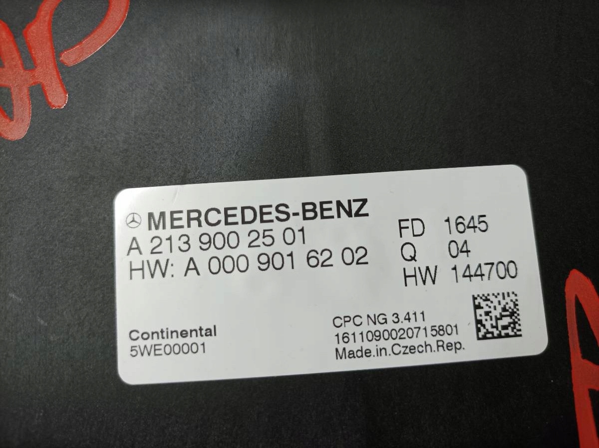 modulo cambio ingranaggi A2139002501 2.0 B Mercedes E-klasa V (2016-2023) W213