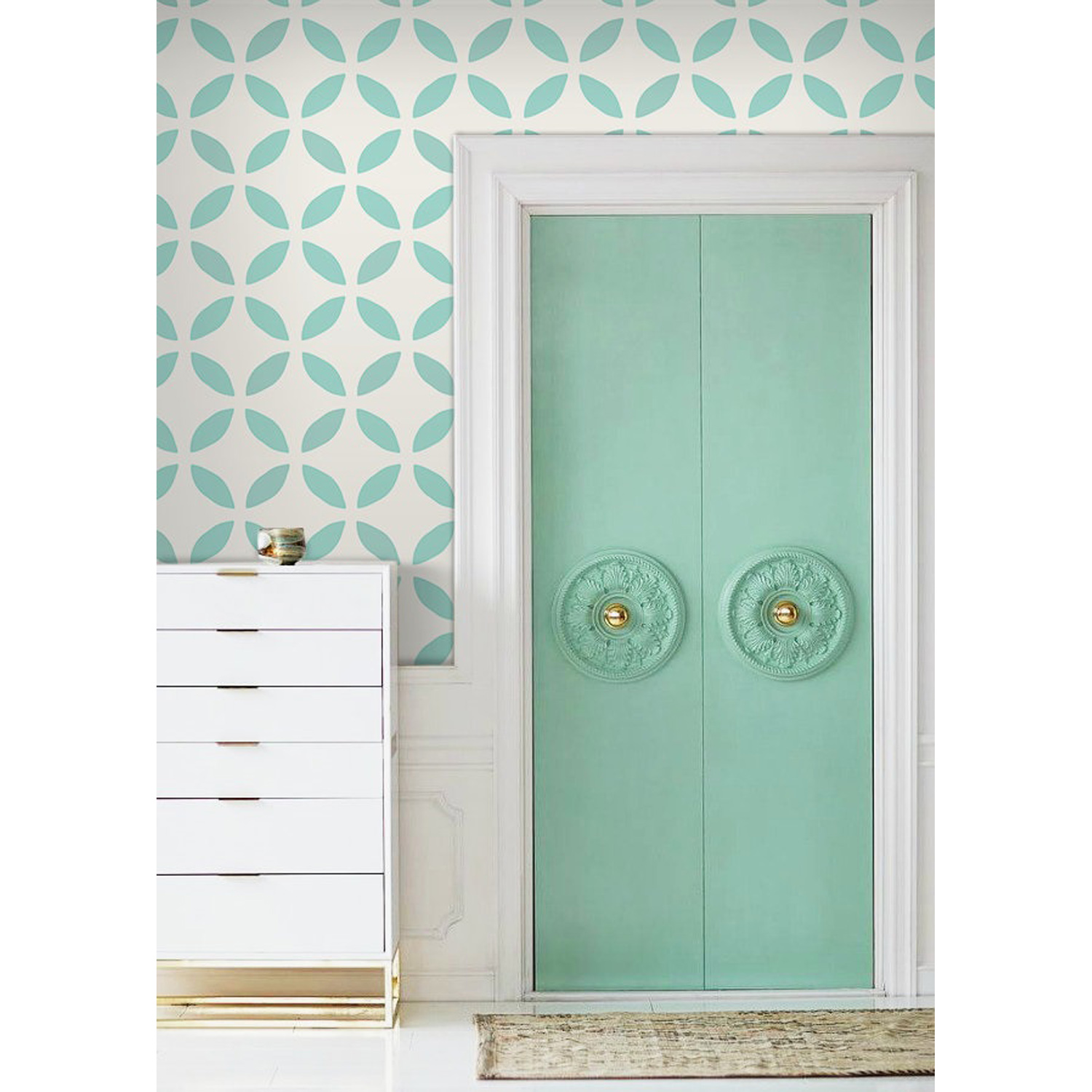 

Flizelinowa fototapeta Geometryczne wzory 152x104