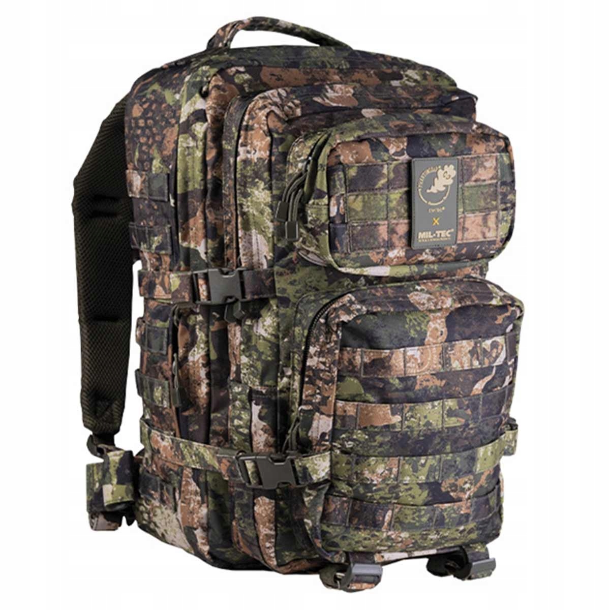 Batoh taktický turistický batoh Maskáčový Mil-Tec Large Assault Pack 36 l