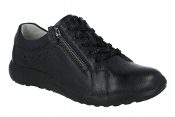 Waldlaufer 634002 boty na zip, velikost K, černá jelení kůže, R38,5