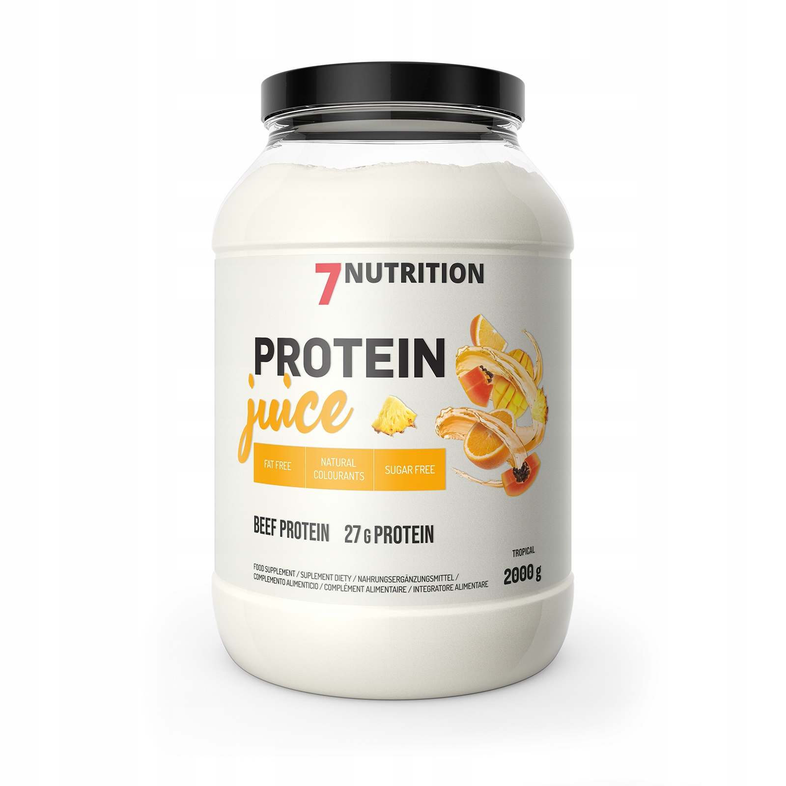 7NUTRITION Protein Juice 2000 g Hovězí protein Hydro Beef protein