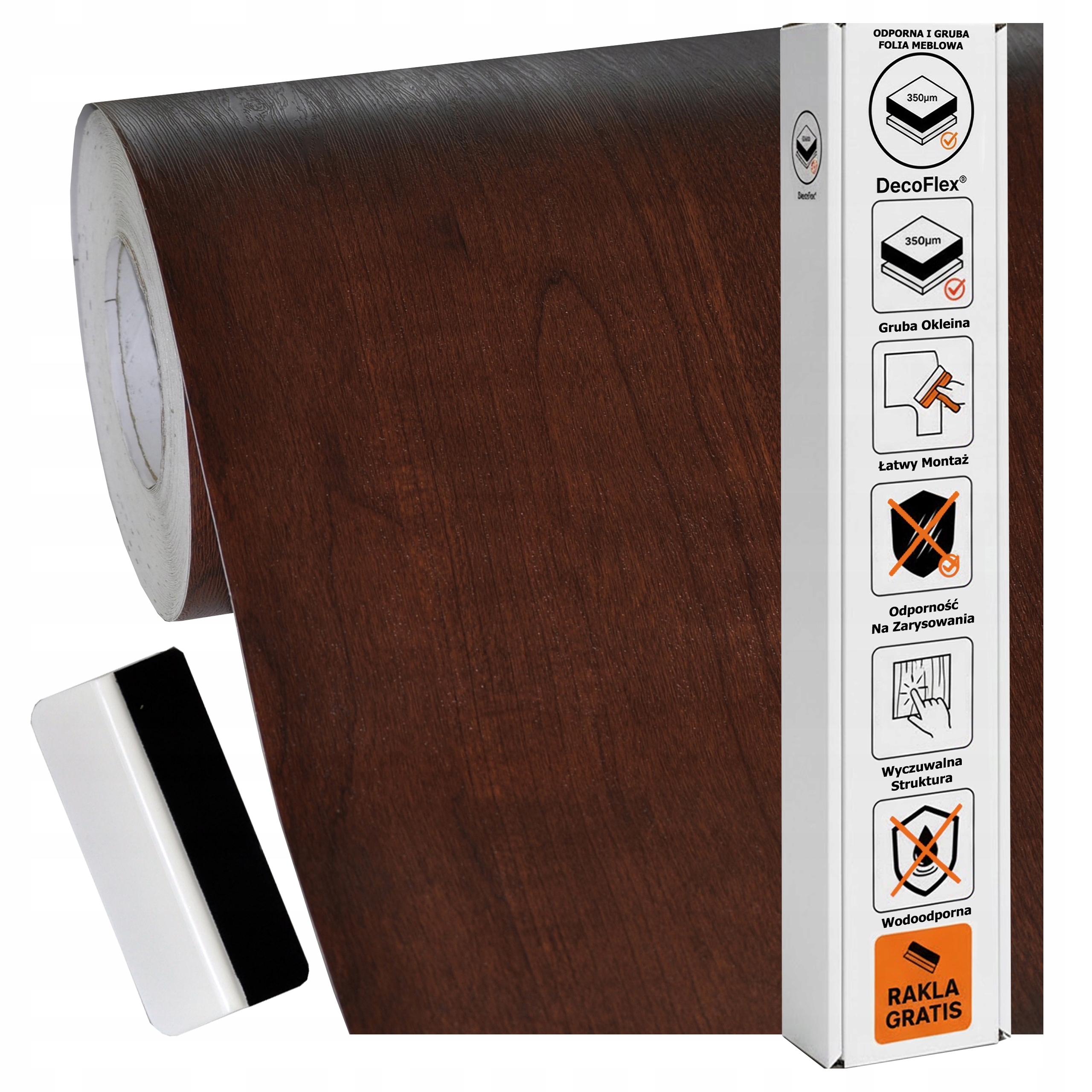 Nábytková dýha Samolepicí 122x200 cm Pracovní deska Dveře Silná struktura Dřevo