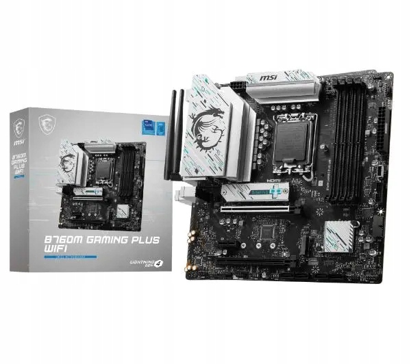 Płyta główna Msi B760M Gaming Plus Wifi DDR5 micro Atx Intel socket 1700