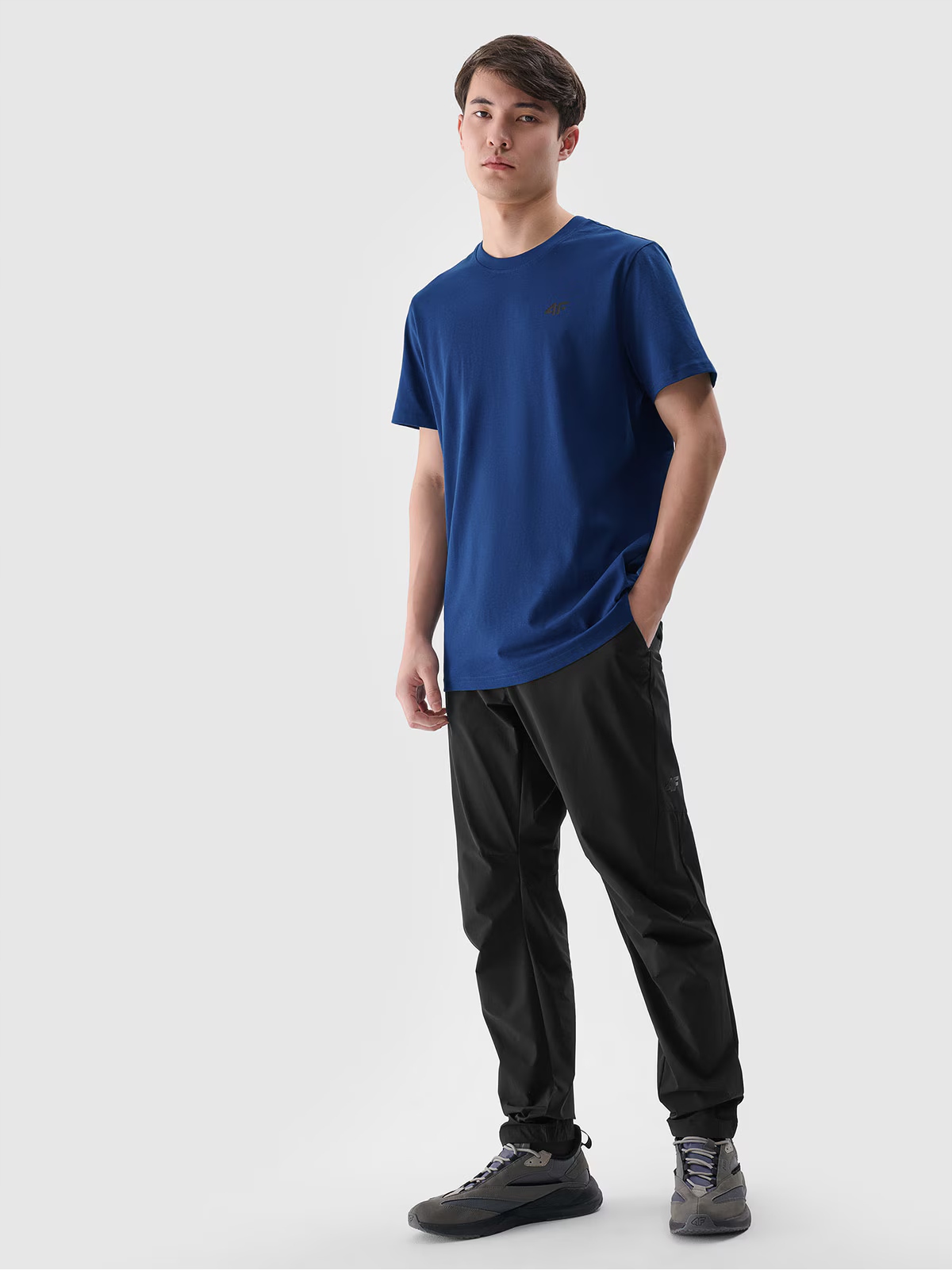 T-SHIRT MĘSKI 4F KOSZULKA BAWEŁNIANA SPORTOWA L TTSHM2256 SS25 Model 4FWMM00TTSHM2256-46S-L