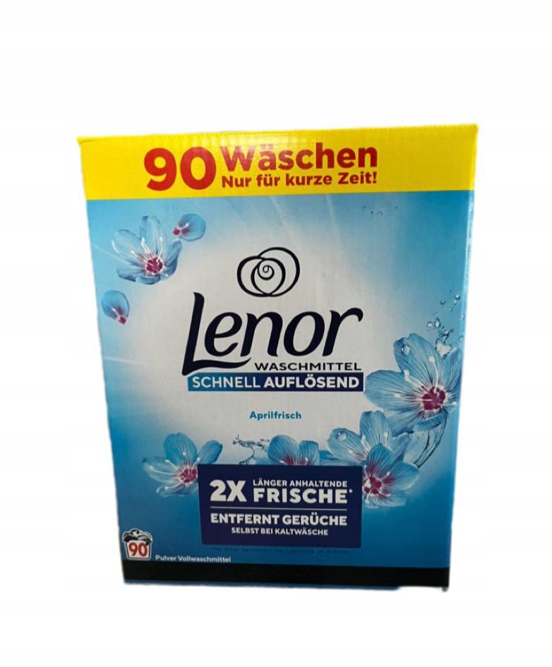 Levně Lenor Waschmittel 90 praní prášek na bílé prádlo 4,95 kg univerzální