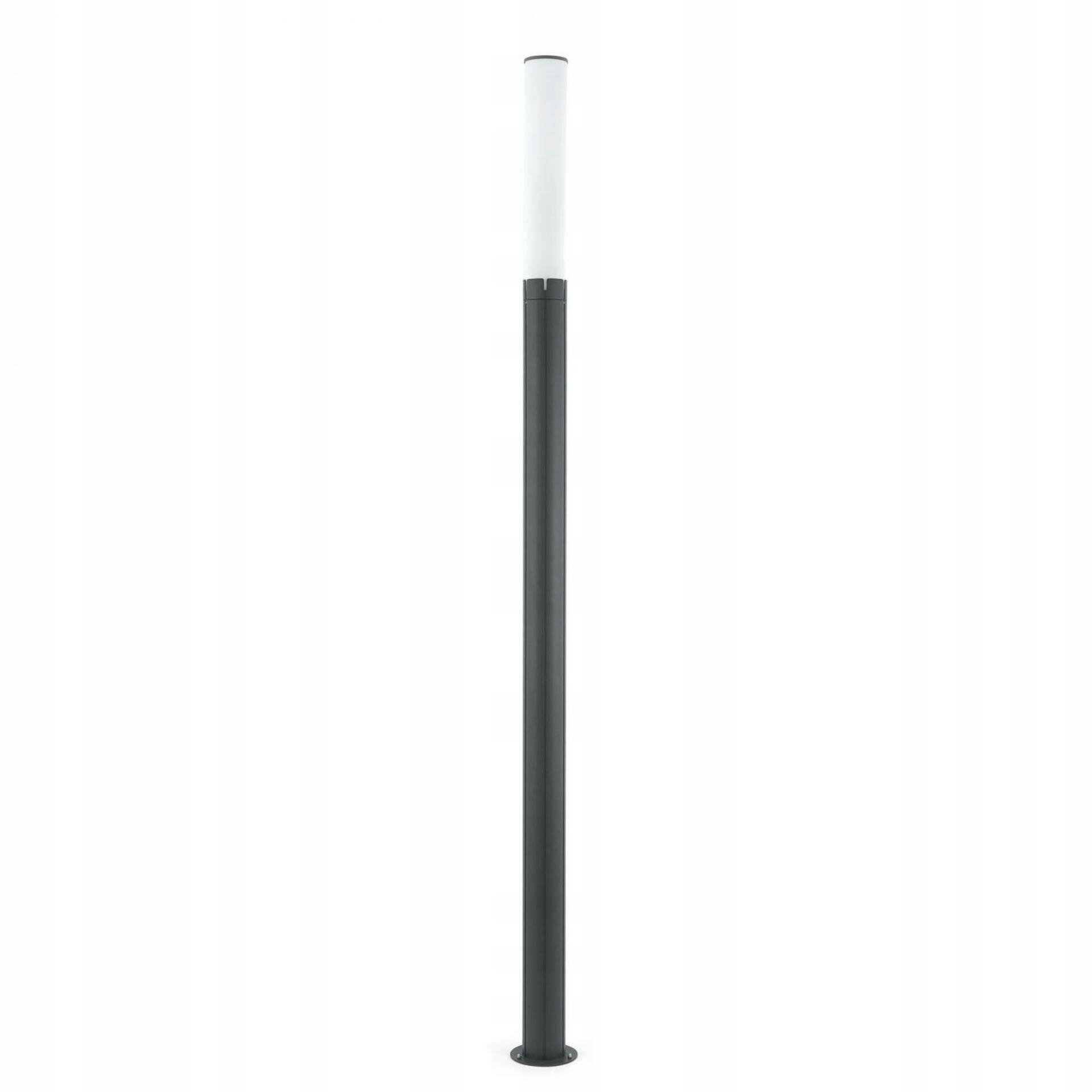 Stĺpiková Led lampa Faro Tram 2500 mm, tmavo šedá, IP55, 43W, 3000K
