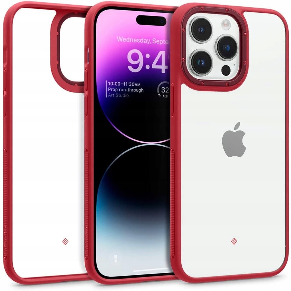 Spigen Caseology Skyfall Apple iPhone 14 Pro Apple Red etui, czerwone