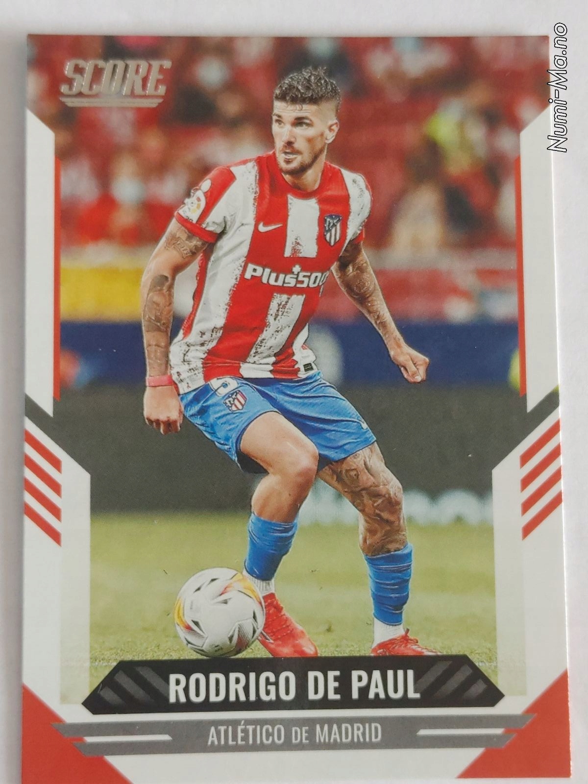 Panini Score Soccer Atletico Madryt 169 Rodrigo De Paul 5190