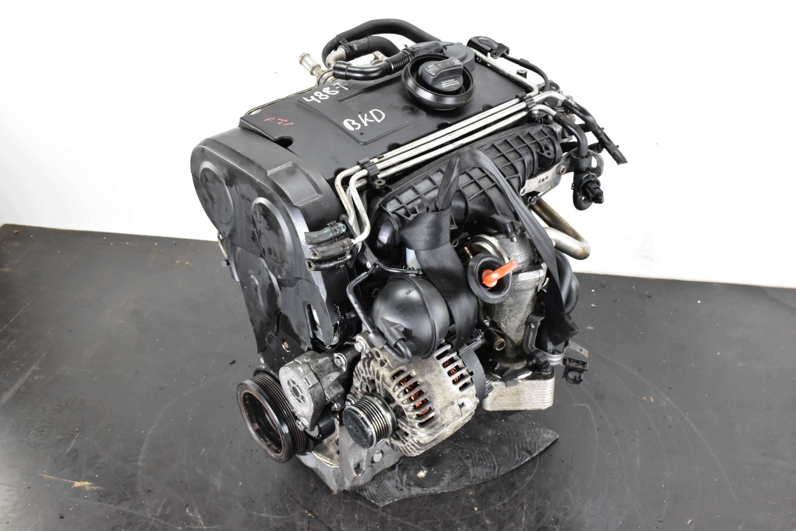 engine TOURAN AUDI A3 8P TOLEDO III GOLF V 2.0 TDI 140KM BKD @ KOMPRESJA @