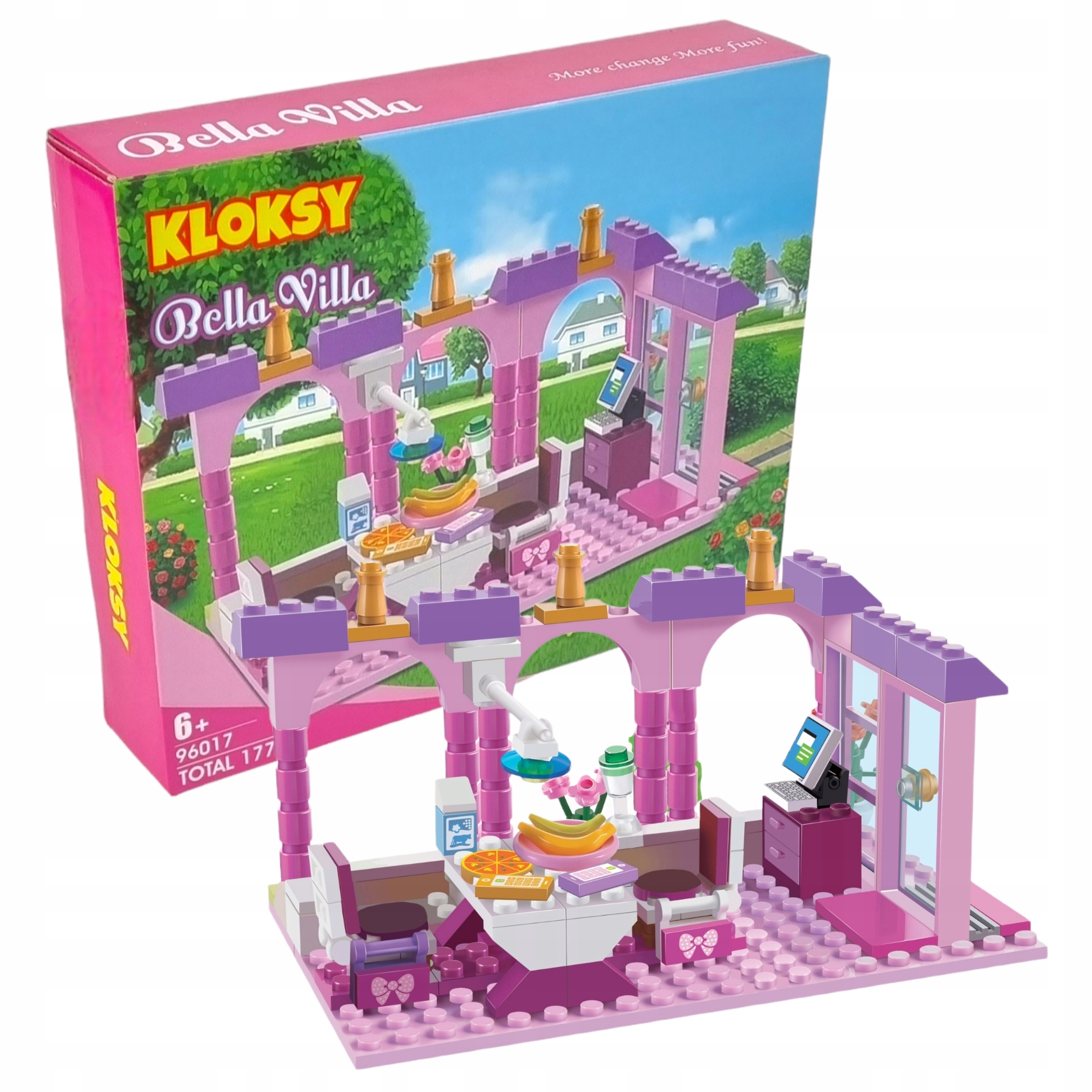 

Bella Villa Pizzeria Klocki Kloksy Lunch 190.el