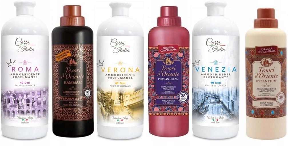 Levně Sada 6 Pro Oplachování Tekutin Corri d`ITALIA a Tesori d`ORIENTE