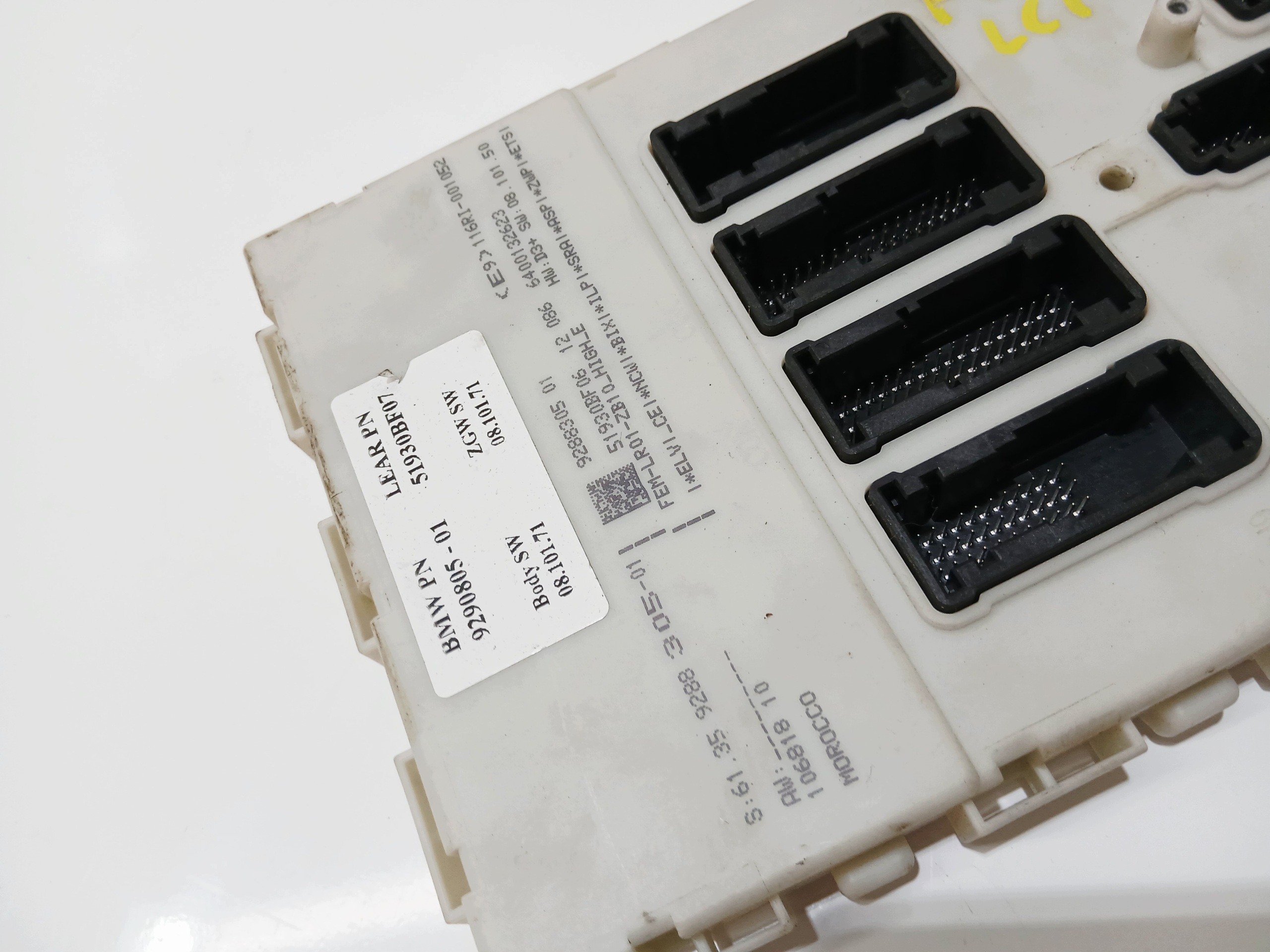 module control unit FEM BMW F30 LIFT 9290805