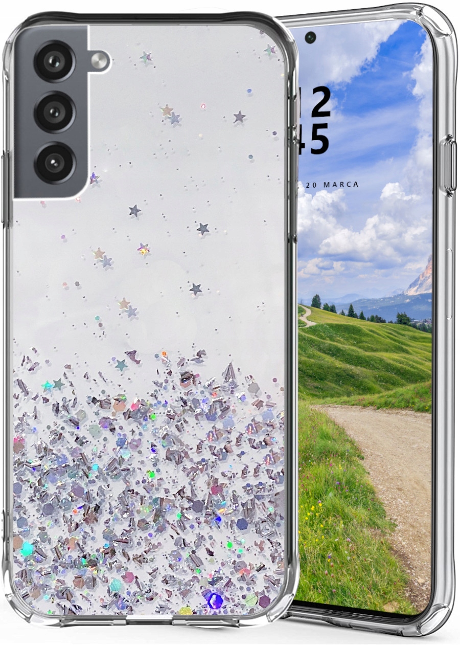 

Etui do Samsung S21 Fe Glitter Kolorowy Brokat