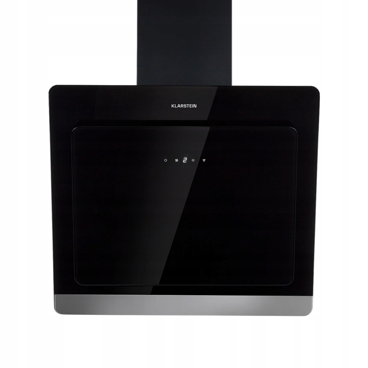 Okap Smart Kuchenny Kominowy Klarstein Przyścienny 60CM 550M?/H Led Czarny