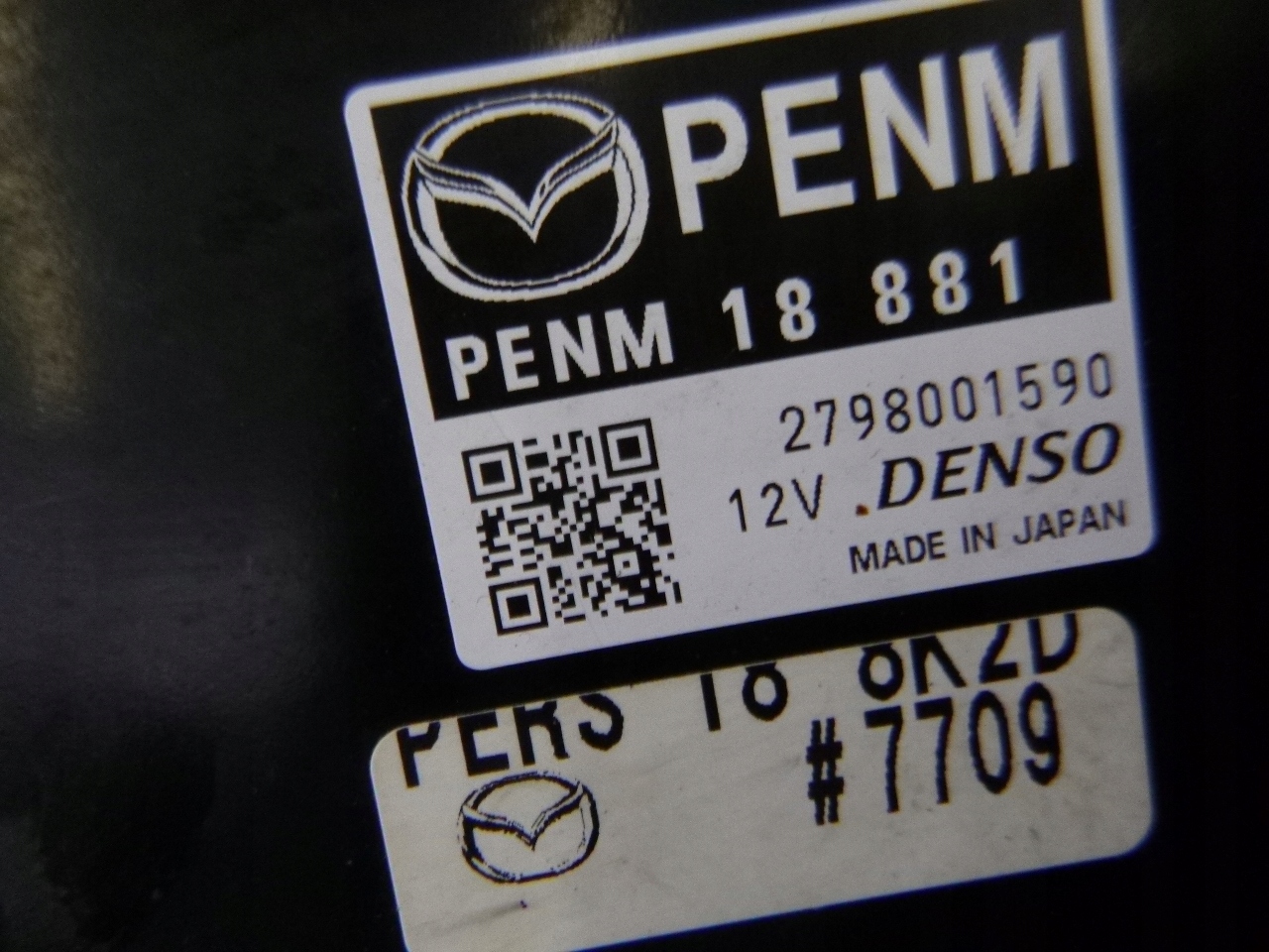 MAZDA CX-3 2015- module control unit ECU PENM18881