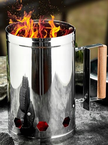 KOMIN DO ROZPALANIA GRILLA WĘGLA BRYKIETU ROZPALACZ KOMINKA PIECA Rodzaj komin do rozpalania