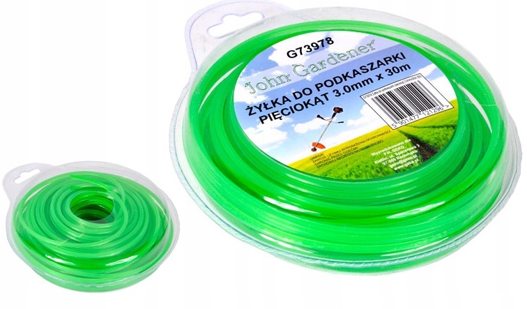 

Żyłka Do Kosy Podkaszarki 5-KĄT 2,4mm x 30m