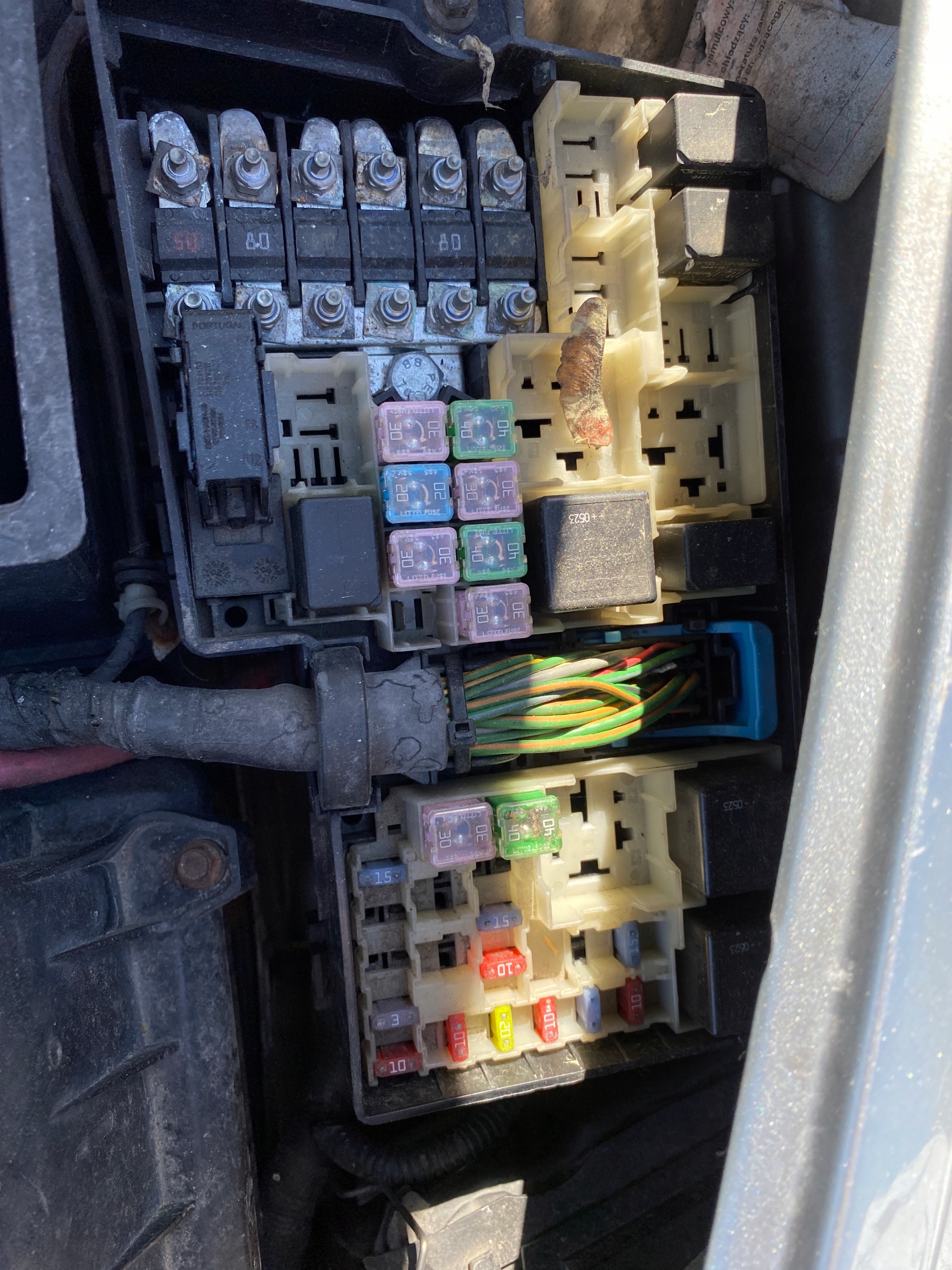 Kasten der Sicherungen VOLVO S40 2 II 04-10 2.0 D
