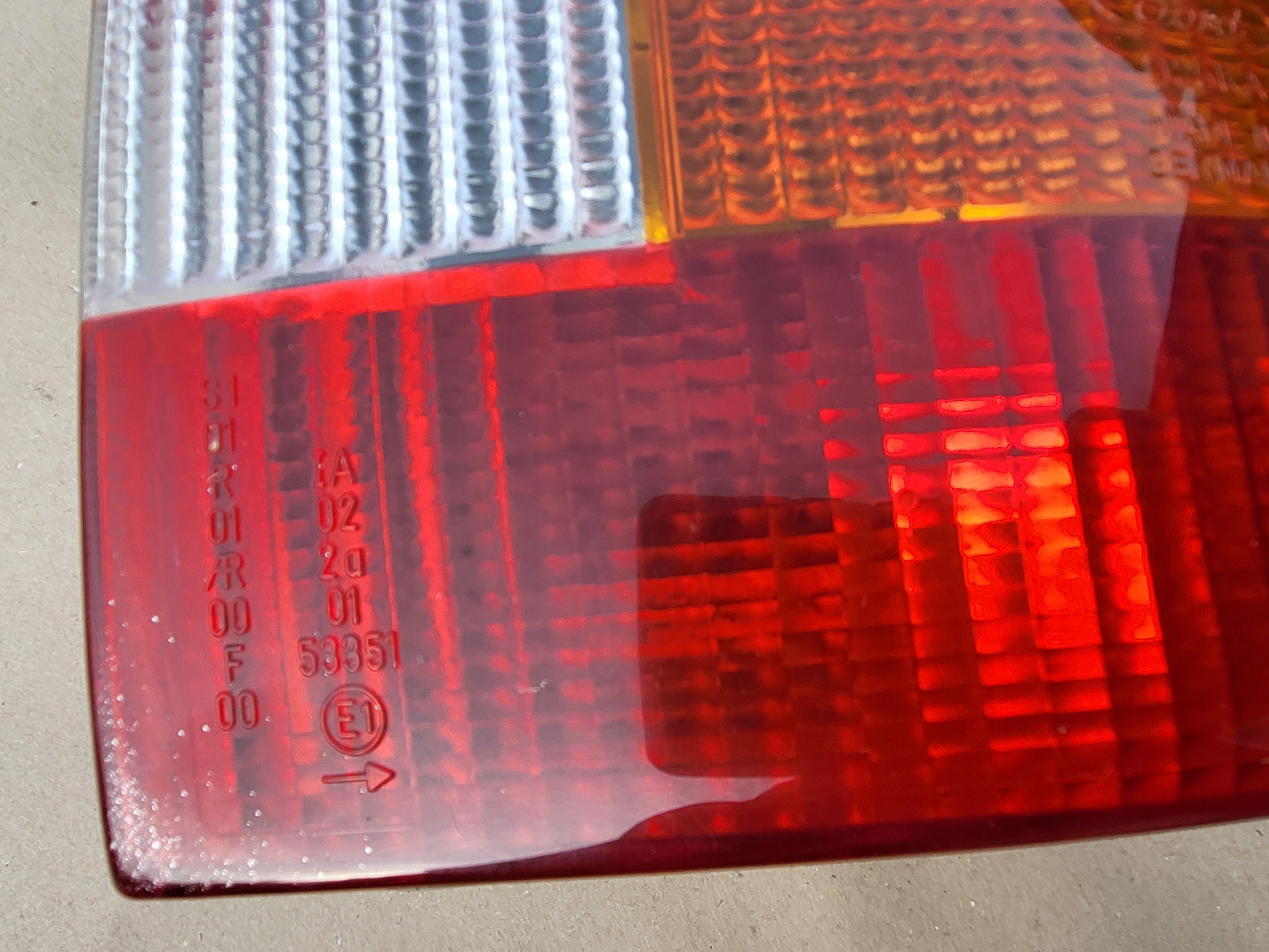 light rear part rear right FORD SIERRA KOMBI OE EU
