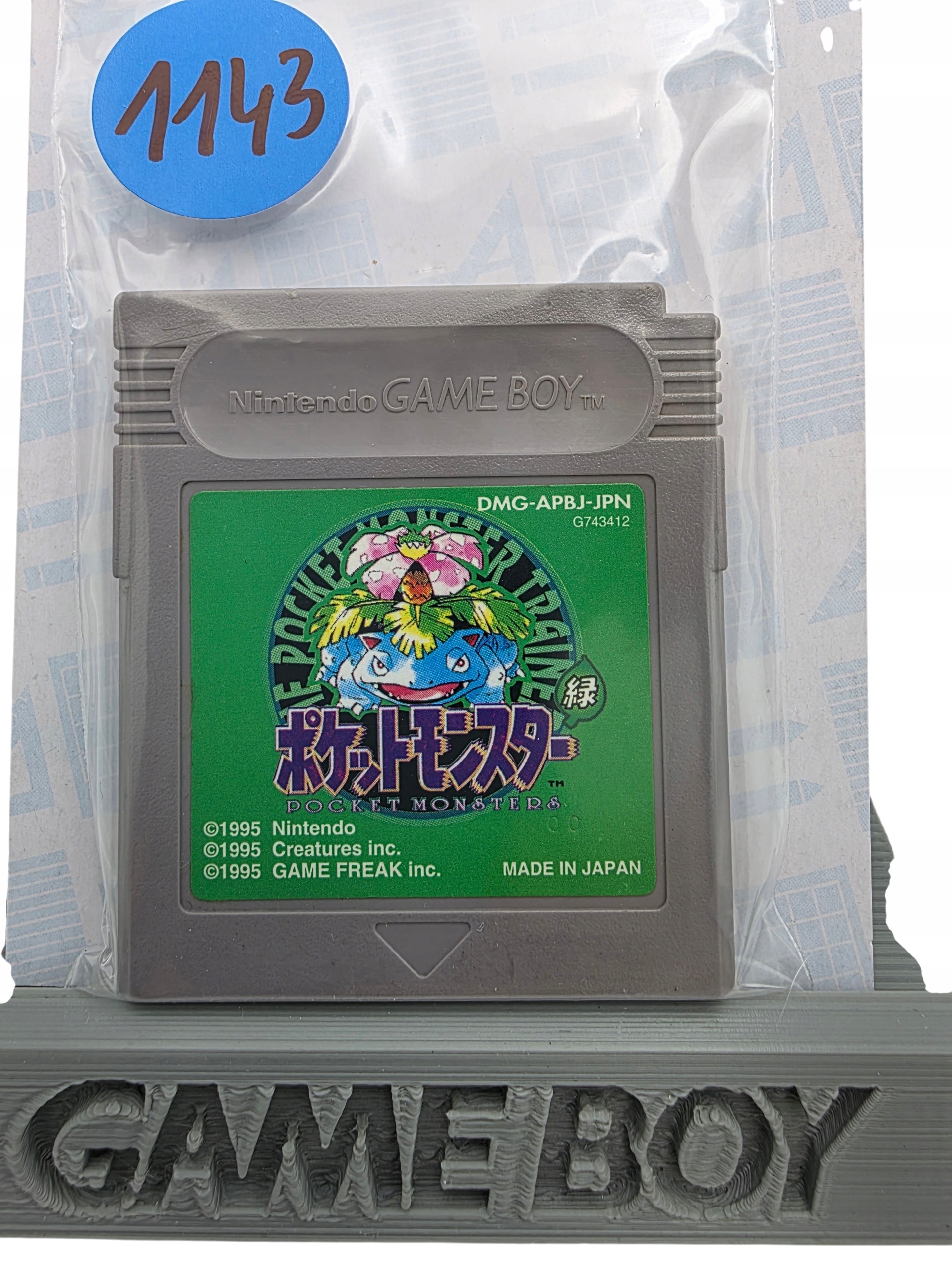 GAME BOY POKEMON GREEN VERSION ORYGINAŁ