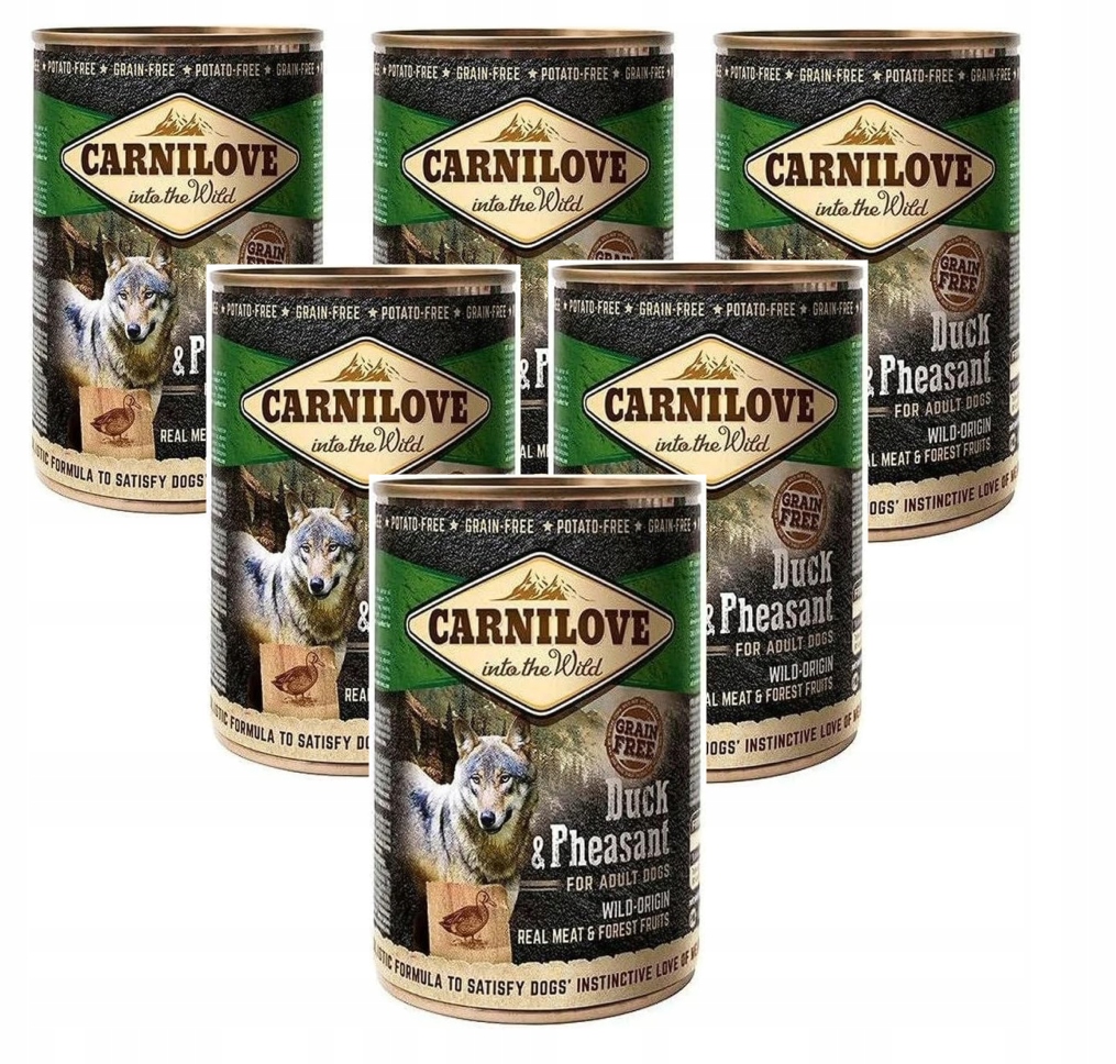 Mokré krmivo pro psy Carnilove MIX příchutí 12x400g