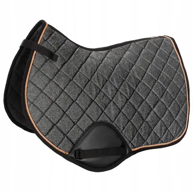 Czaprak wszechstronny profilowany START Seville brokatowy czarny