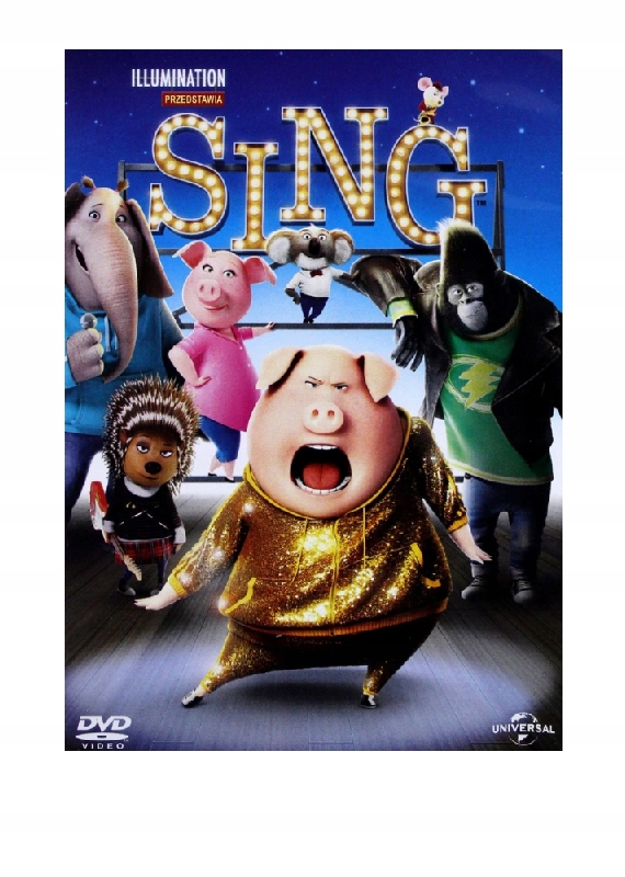 Film Sing płyta DVD Nowa Folia