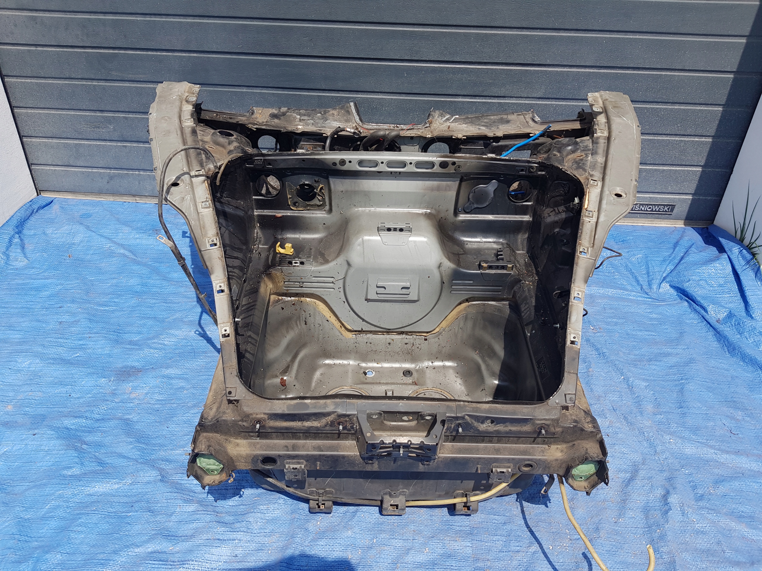 quarter sump support panel for radiators PODLUZNICE front PORSCHE BOXSTER 986