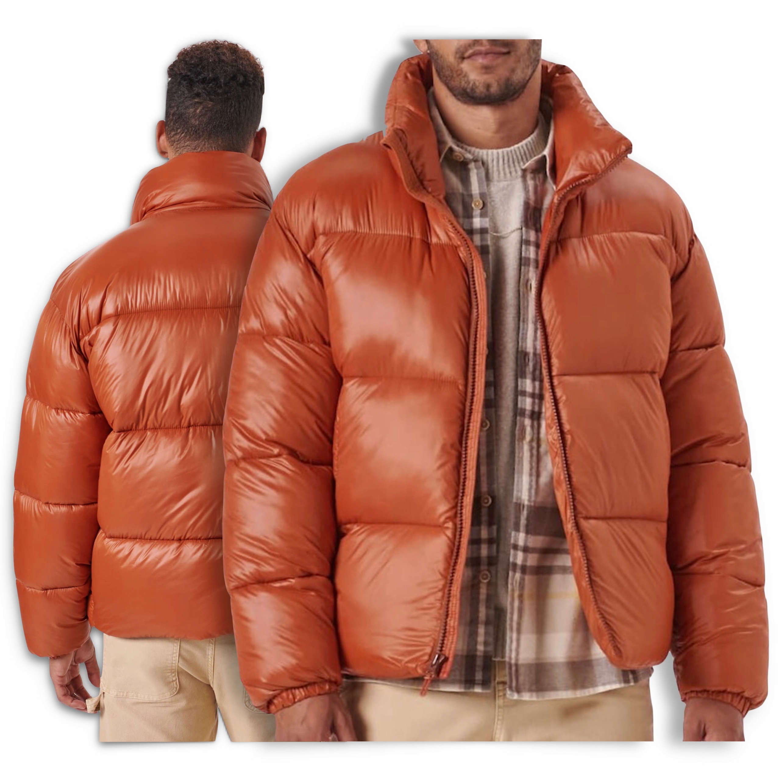 Męska Kurtka Zima Abercrombie & Fitch L