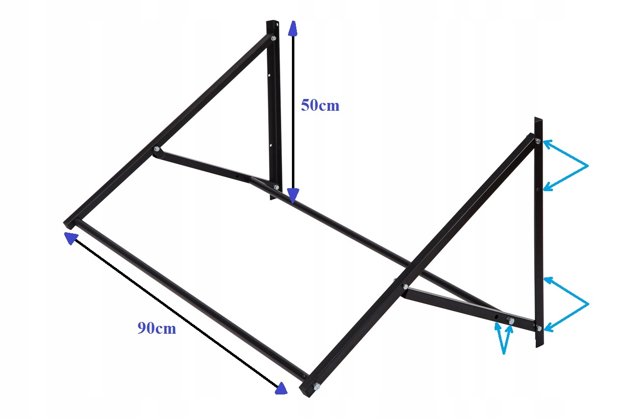 WIESZAK NA OPONY KOLA FELGI 8szt REGAL STOJAK Depth 50 cm