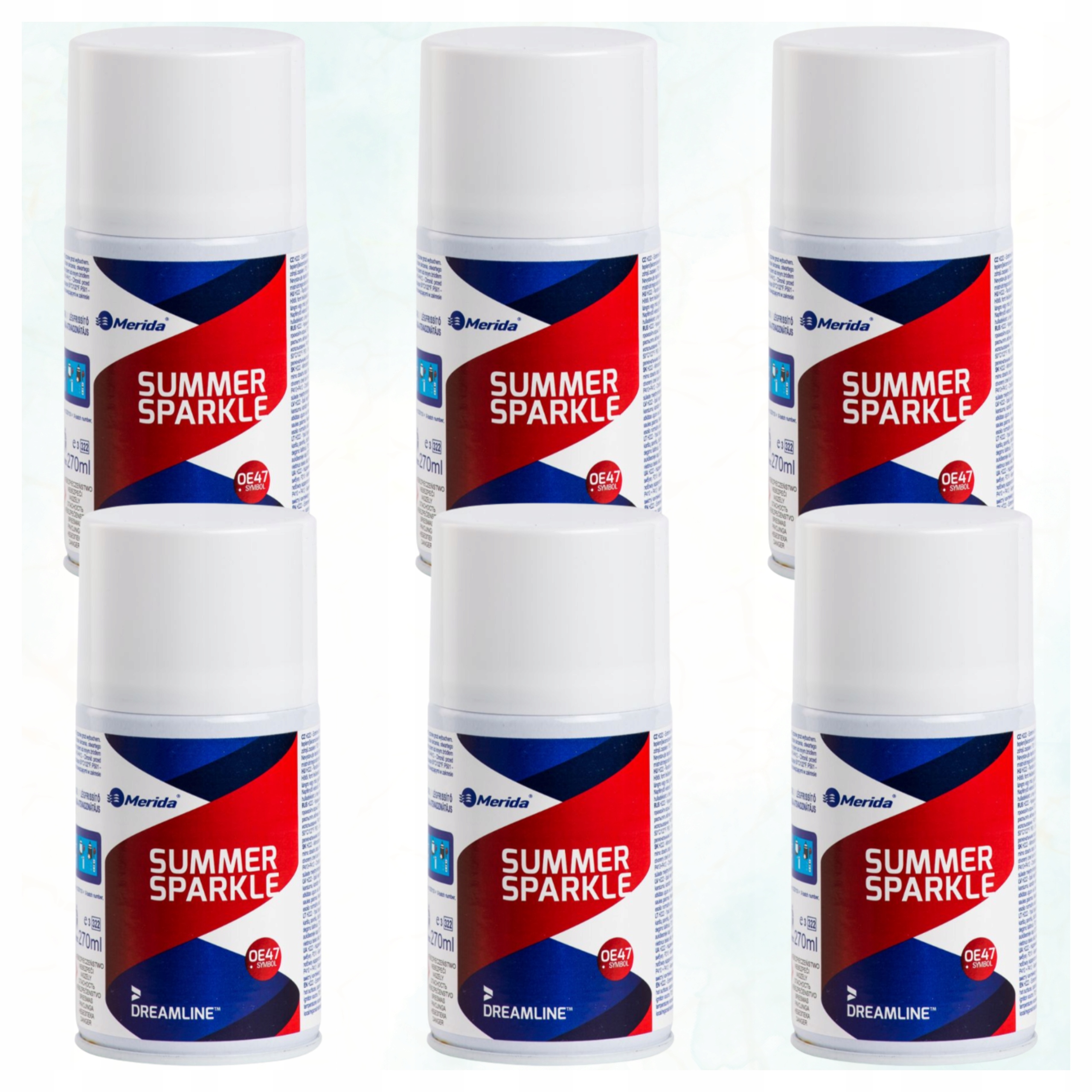 Levně Merida Osvěžovač Vzduchu Summer Sparkle 6 Ks