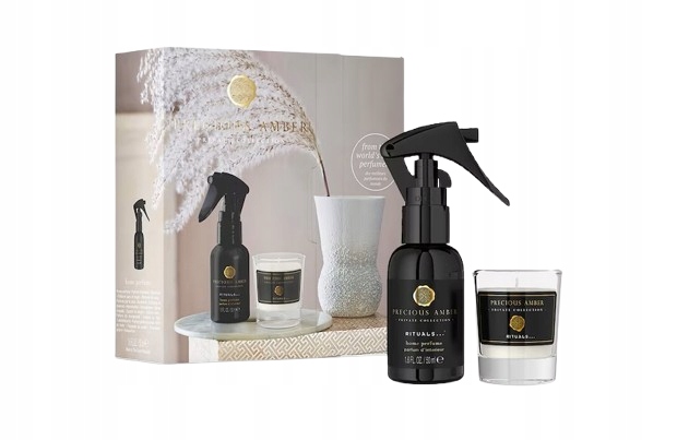 Rituals Private Precious Amber parfém do místností 50 ml svíčka 25 g