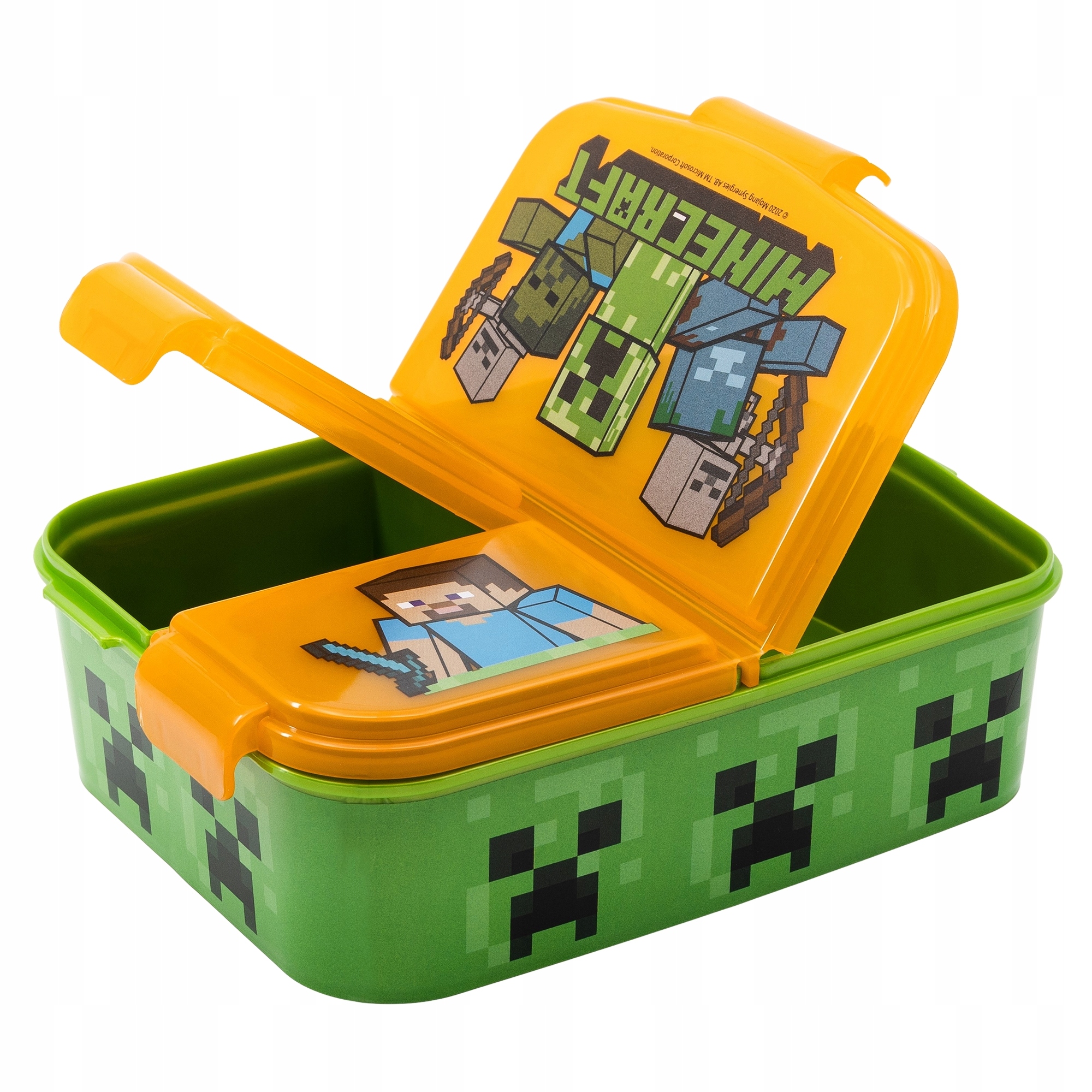

Minecraft Pojemnik Śniadaniówka Trzykomorowa Box