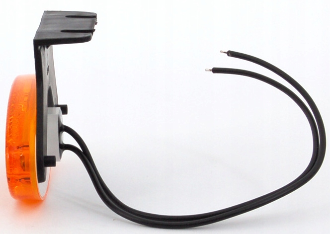 LAMPA OBRYSOWA Z UCHWYTEM ŁEZKA ŻÓŁTA DIODOWA