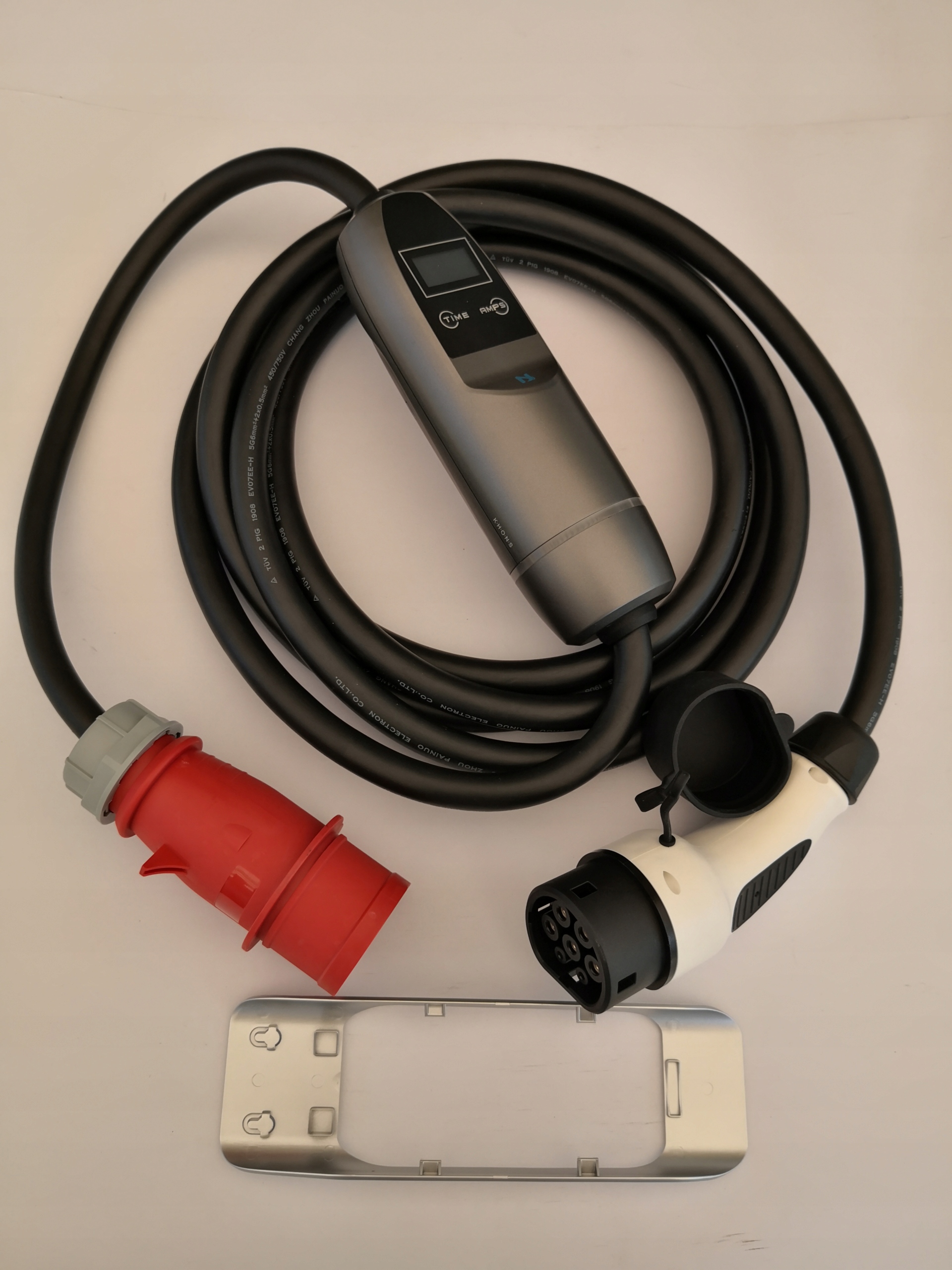 Przenośna stacja ładowania 22 kW, 3x32A, kabel T2 Marka Khons