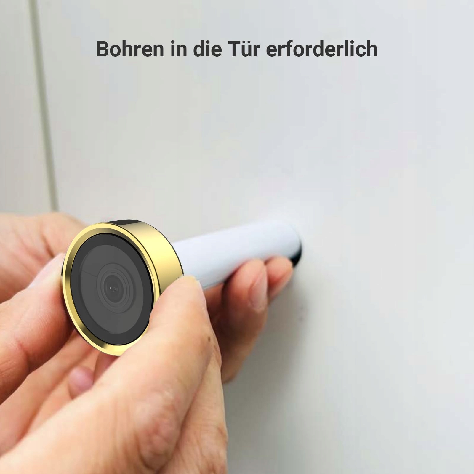 EZVIZ CP2 Wizjer Drzwi WLAN 4,3 Cala Kamera 2MP 146° 2200mAh Złoty — miniatura 5