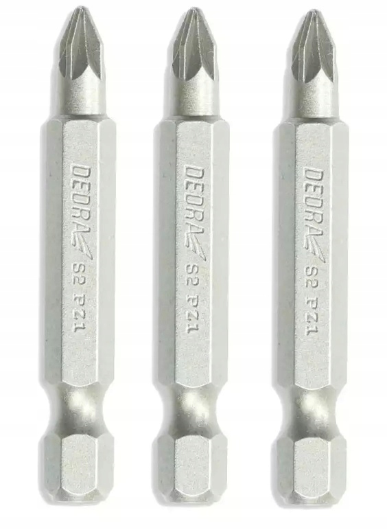 ZESTAW BITÓW DO WKRĘTARKI KOŃCÓWKI BITY PZ2x50mm