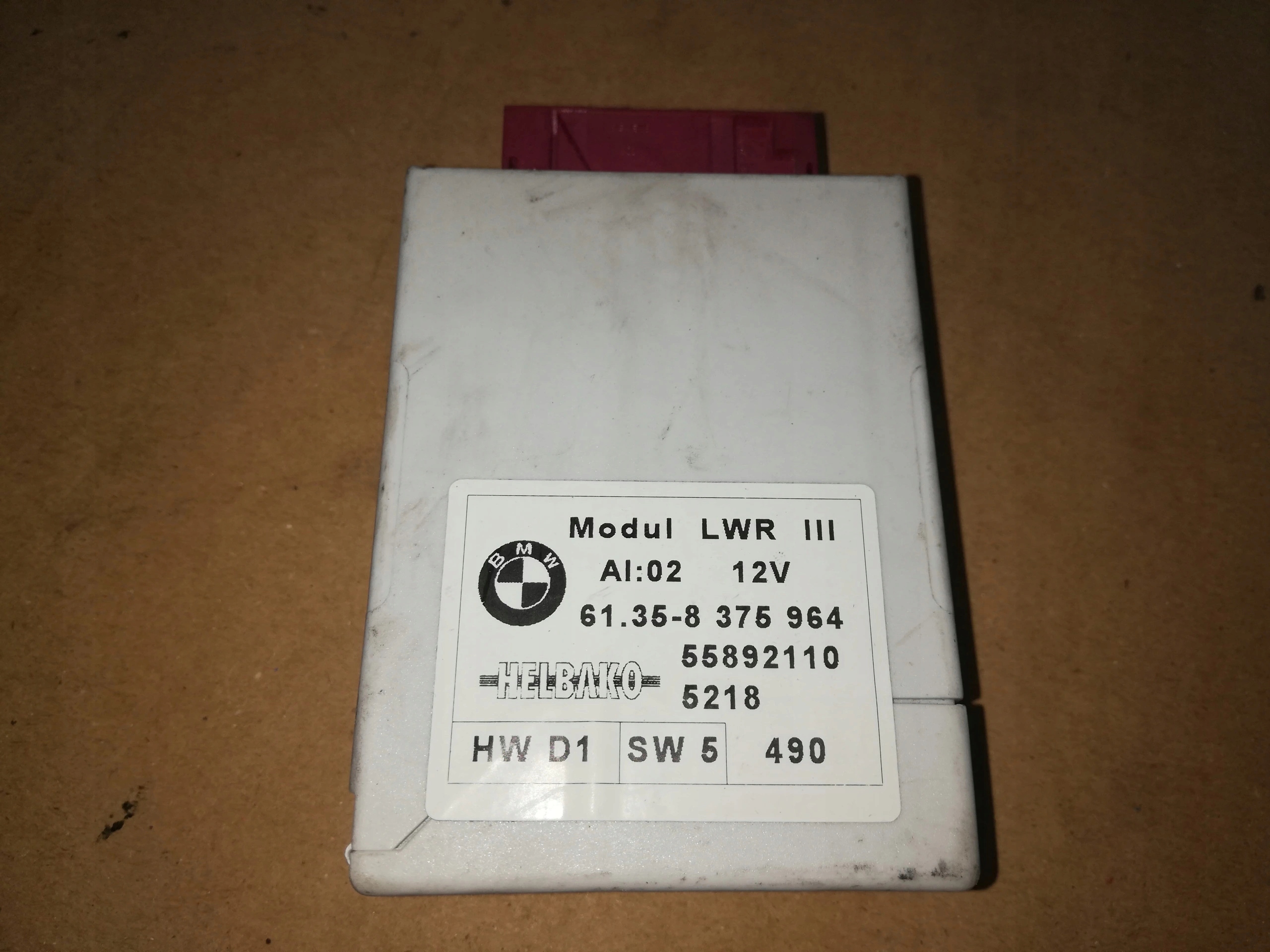 BMW E39 modulo luci XENON 8375964 55892110